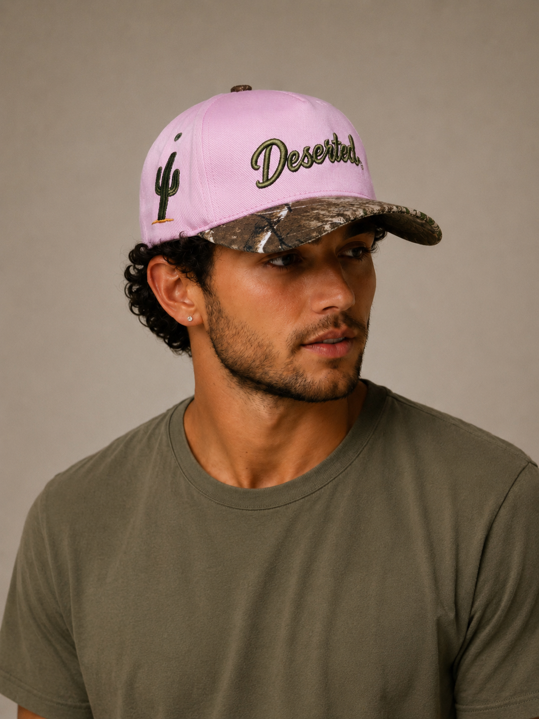 Pink Deserted Hat